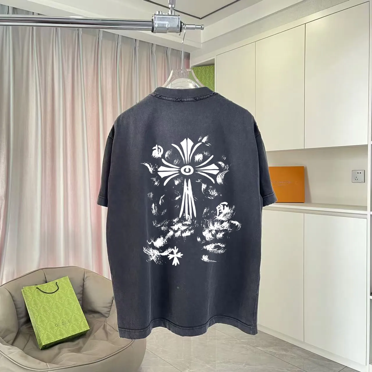 ch *2026 New Arrival t g Same Style Size：S M L XL XXL ：Black White Purple
